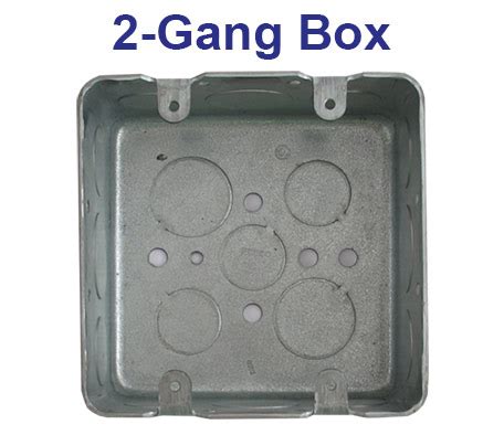 2 gang metal box dimensions|2 gang back box dimensions.